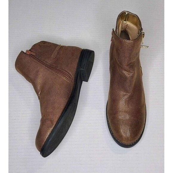 Giorgio Bellini Shoes - Bellini Legacy Bootie Brown Round Toe Size 8M